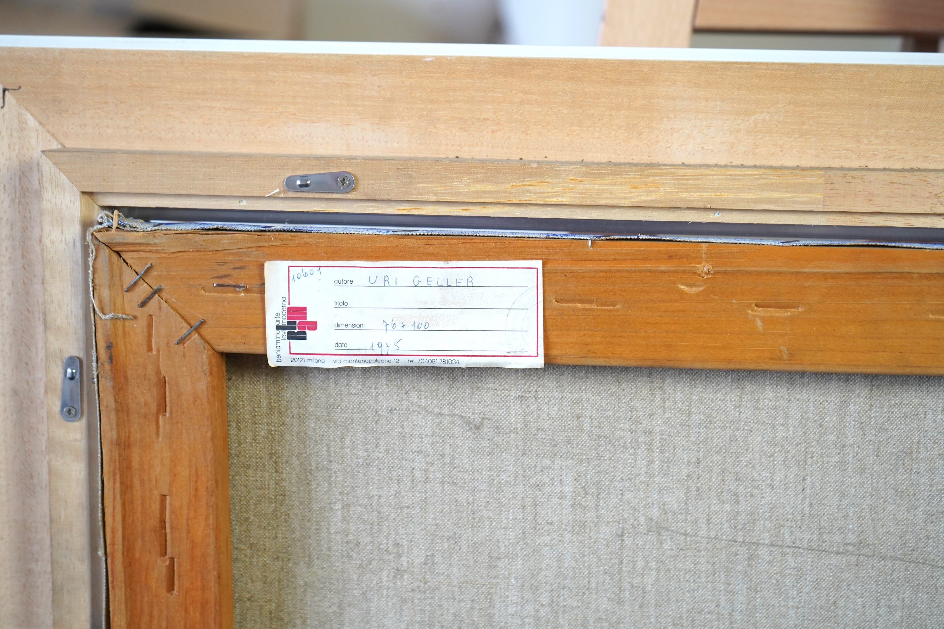 Uri Geller, Israeli/British b. 1946, ‘Dedication to a legend’